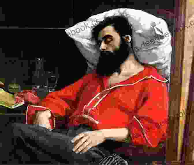 A Depiction Of Ivan Ilyich Lying On His Deathbed, Grappling With The Profound Realization Of His Own Mortality In 'The Death Of Ivan Ilyich.' The Bet: And Other Stories