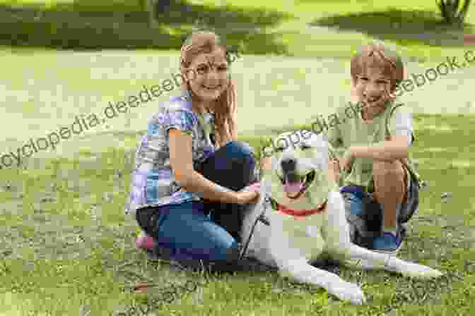 A Dog Playing With Two Children In A Park 101 Amazing Facts About Dogs Learn More About Man S Best Friend: Dog For Kids (PLUS LOTS OF PHOTOS) (Animal Fact 1)