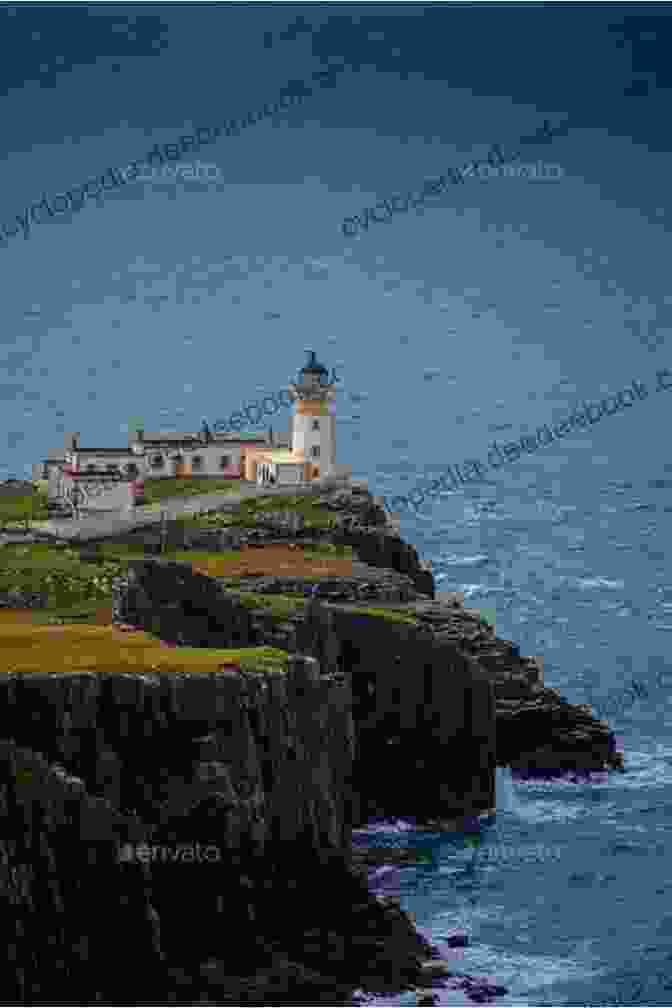 A Grand Lighthouse Standing Tall On A Rocky Cliff Overlooking The Vast Ocean Under A Clear Blue Sky Lighthouses Of The Bay State