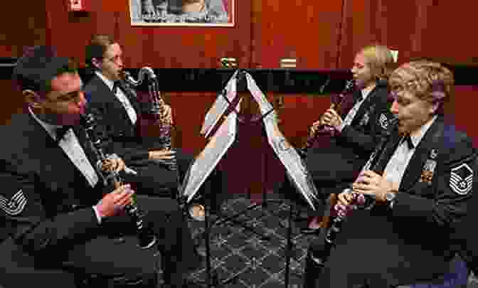 A Group Of Clarinetists Perform Together In An Ensemble, Showcasing The Beauty Of Musical Collaboration. More Fun With The Clarinet: Level 1 Easy Solos