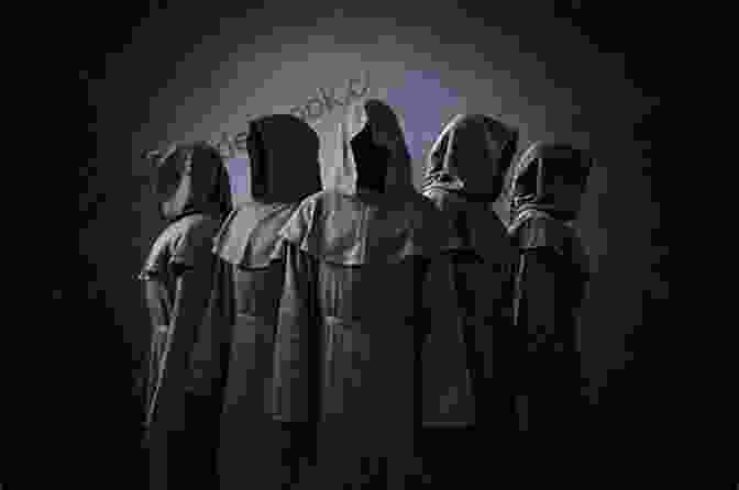 A Group Of Cloaked Figures Engaged In A Clandestine Meeting, Their Faces Hidden In Shadow City Of Spells (Into The Crooked Place 2)