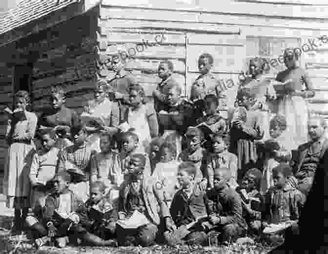 A Historical Photograph Showing A Group Of Former Slaves Attending Classes In A Freedmen's Bureau School, Eagerly Learning To Read And Write Benjamin S Field: Emancipation (Benjamin S Field Trilogy 3)