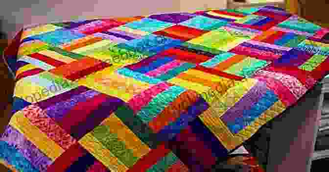 A Jelly Roll Quilt Made With Fabric Strips In Various Colors And Patterns. Precut Patchwork Party: Projects To Sew And Craft With Fabric Strips Squares And Fat Quarters