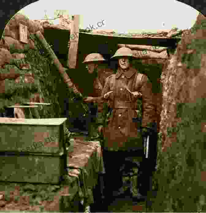 A Photograph Of A British Soldier In A Trench During World War I. History Of England: A Captivating Guide To English History Starting From Antiquity Through The Rule Of The Anglo Saxons Vikings Normans And Tudors To The End Of World War 2 (Captivating History)