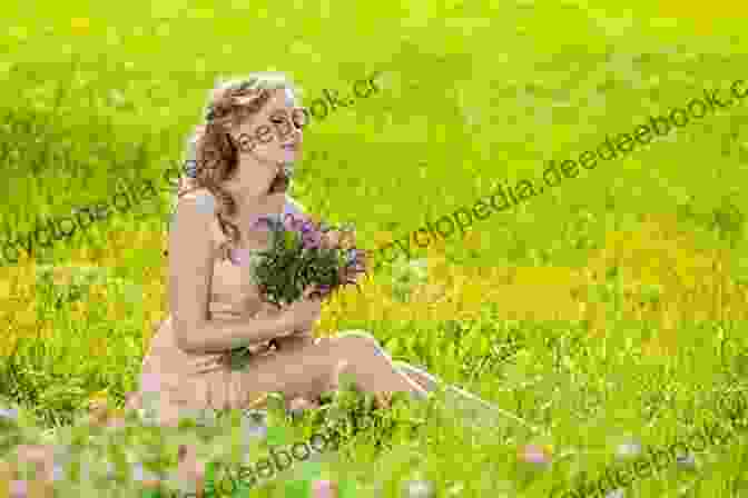 A Woman Is Sitting In A Field Of Flowers, Smiling. Cheerfulness Breaks In (Virago Modern Classics 367)