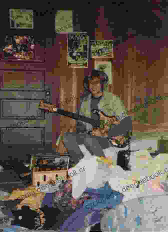A Young Nicky Bond Practicing Guitar In His Bedroom The Chosen Prince Nicky Bond