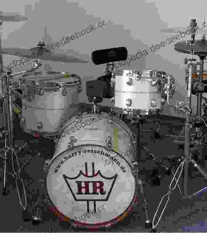 Drumset With Drumsticks Rock Jazz And Punk For Drumset (Rhythms 3)