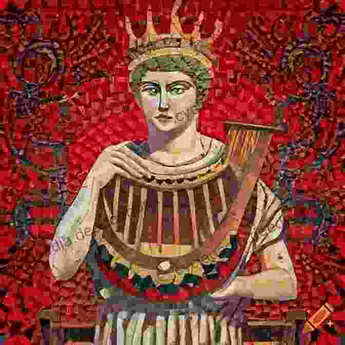 Nero, Depicted As A Young Man, Crowned With Laurels, Playing A Lyre THE 12 CAESARS: The Lives Of The Roman Emperors