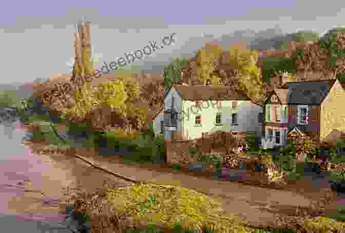 Panoramic View Of Ridgemond Town With Lush Greenery, Quaint Cottages, And A Babbling Stream The One That Got Away (Ridgemond Town 4)
