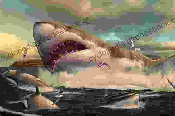 Prehistoric Megalodon, A Colossal Shark With Massive Jaws And Razor Sharp Teeth, Cruising Through The Ocean Depths Sea Monster Trilogy (Monsters Trilogy 1)