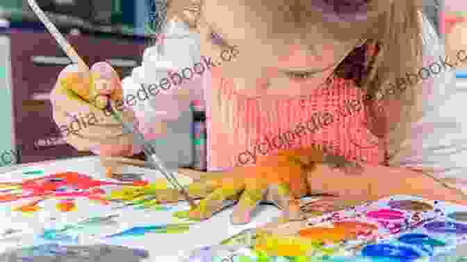 Toddlers Painting With Colorful Brushes, Developing Their Artistic And Cognitive Skills Learn Colors For Toddlers: Easy And Unique Ways To Accompany Your Children Kids And Toddlers Step By Step To A Prosperous Future