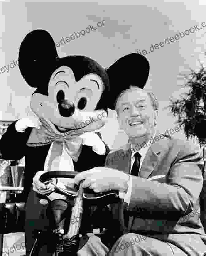 Walt Disney With Mickey Mouse, The Beloved Character He Created The Story Of Walt Disney: Maker Of Magical Worlds (Dell Yearling Biography)