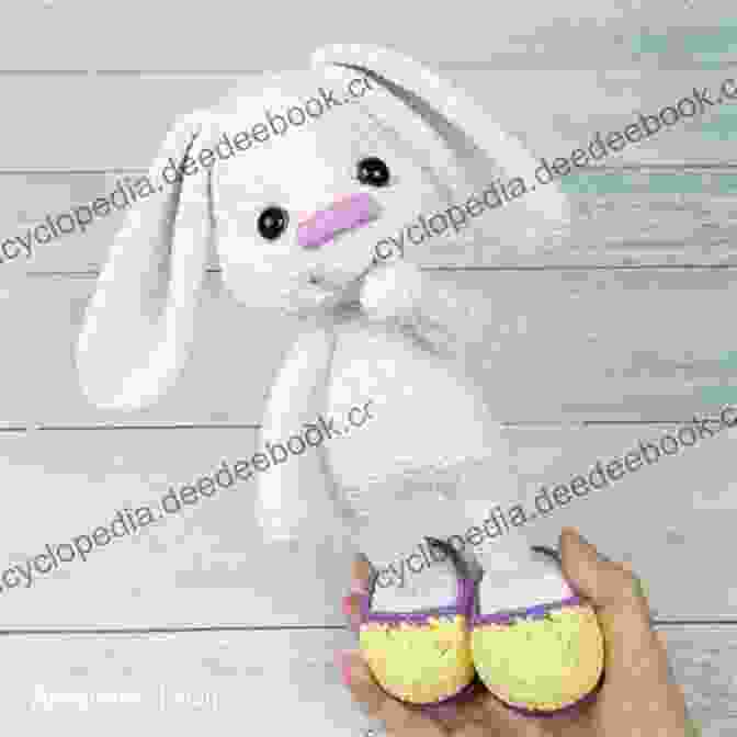 White Crochet Bunny Booties With Floppy Ears And Pink Nose Lovely Baby Booties Ideas To Crochet: Little Things You Can Crochet For Your Baby